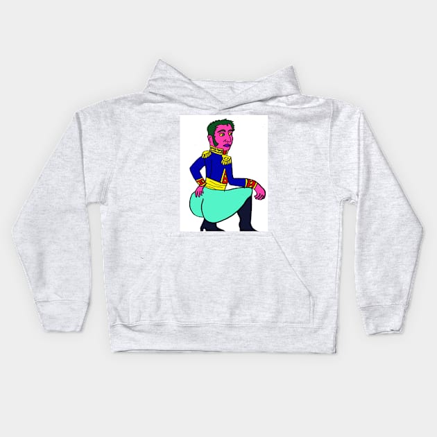 Simon Bolivar Kids Hoodie by Majenye